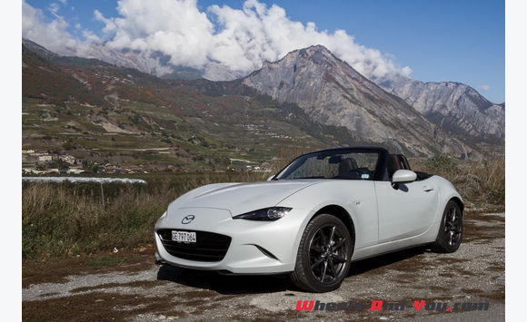 Mazda MX5 convertible