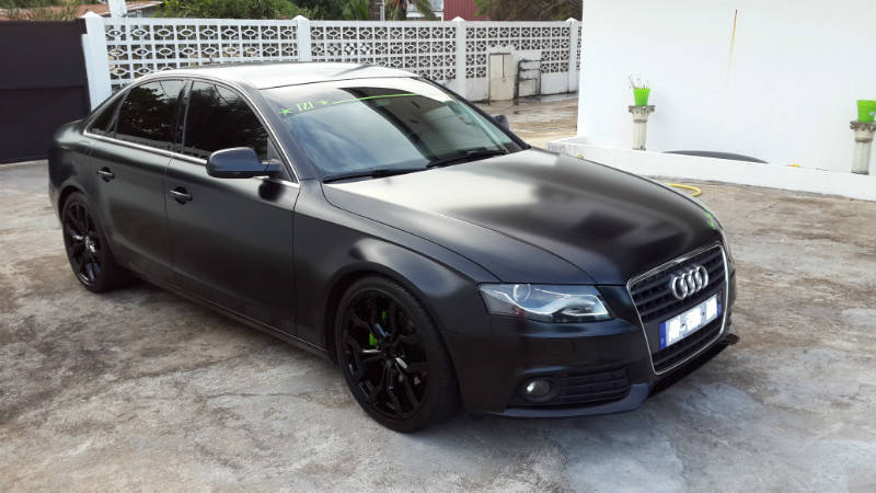 Audi a4 noir mat - Voitures Guyane • Cyphoma