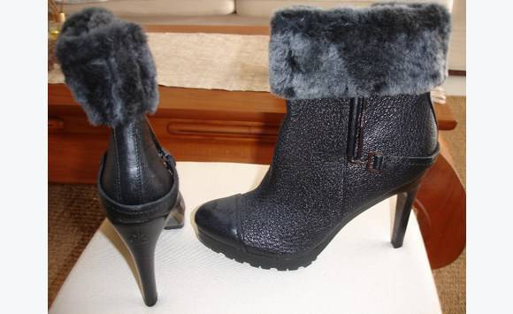 calvin klein heeled boots