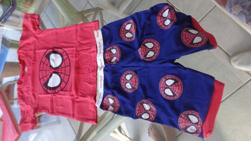 Pyjama Spiderman Monstre Compagnie Habillement Enfant Et Bebe Saint Martin Cyphoma