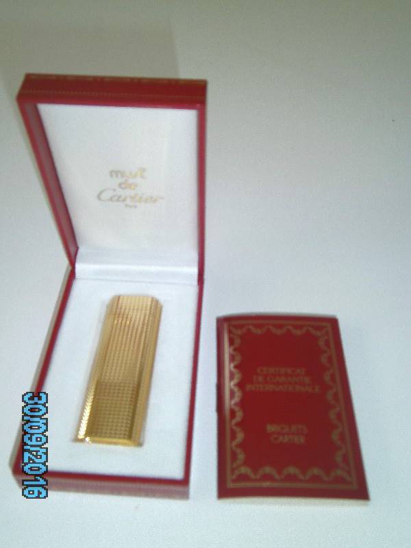 Must de cartier gold plated lighter Jewelry Watches