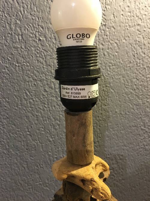 Lampe Bois Flotte Jardin D Ulysse Meubles Et Decoration Saint Martin Cyphoma