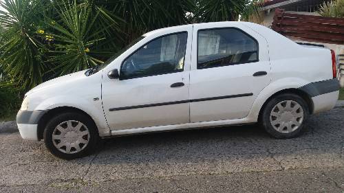 Logan Dacia White Cars Saint Martin Cyphoma