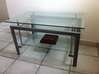 Photo de l'annonce Jolie table basse en verre et aluminium 2 étages Saint-Martin #0