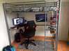 Photo for the classified loft with desk and shelves metal bed Saint Martin #0