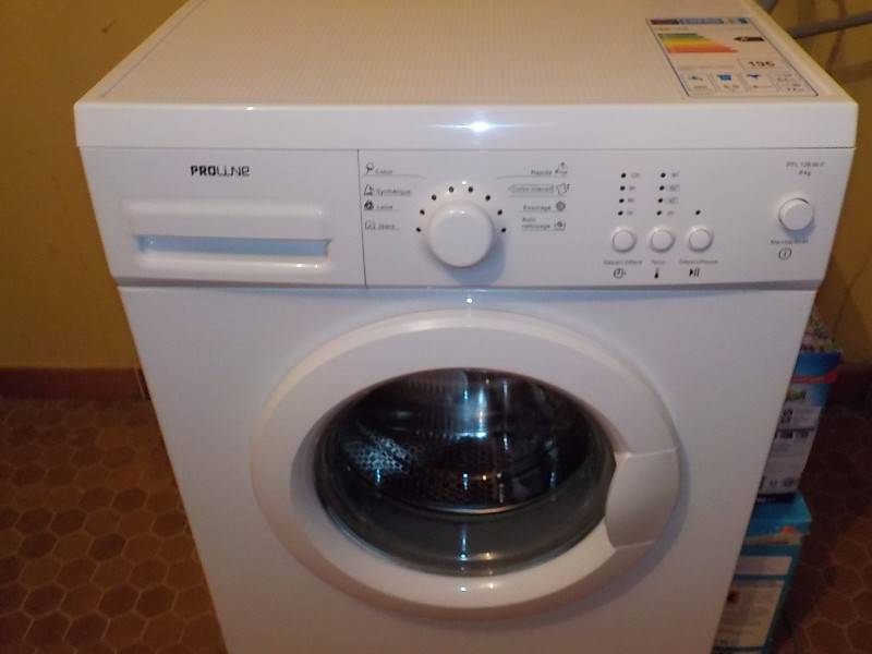 Machine à Laver Proline 5 Kg Notice