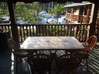 Photo for the classified teak table with built-in Extender 6 / 8 places Saint Martin #1