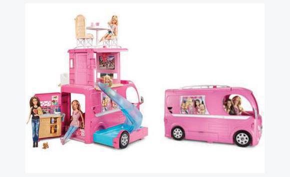 le camping car barbie