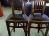 Photo de l'annonce chaises de bar en bois de guyane Guyane #0