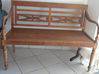 Photo for the classified teak bench Saint Martin #0