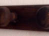 Photo for the classified Shelf and door coat dark brown wood Saint Martin #0