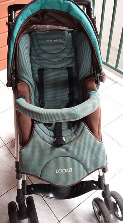 poussette loola bleu turquoise