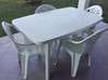 Photo de l'annonce table plastique et 4 chaises Saint-Martin #0