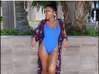 Lijst met foto Zwemmen jurk Sint Maarten #1