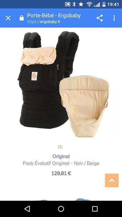 ergobaby evolutif