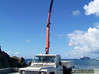 Photo for the classified Land Rover Defender 130 tribenne hydraulic crane Saint Barthélemy #2