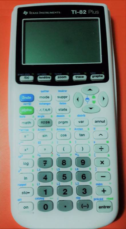 Calculatrice Texas Instrument TI-82 Graphique Vintage 1993 – Très Bon état