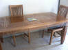 Photo for the classified table in wood and 5 wood chairs Saint Martin #0