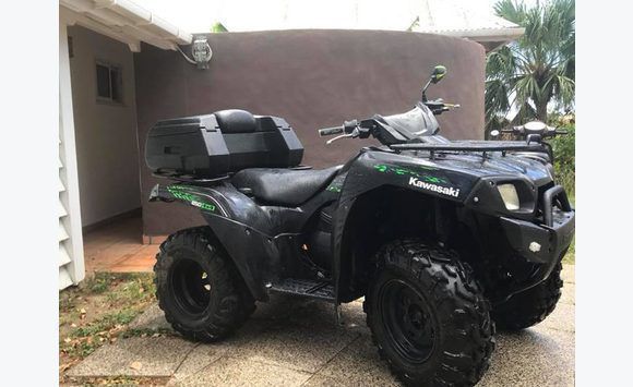 Kawasaki Quad Motorbikes Scooters Quads Saint Barthélemy Cyphoma