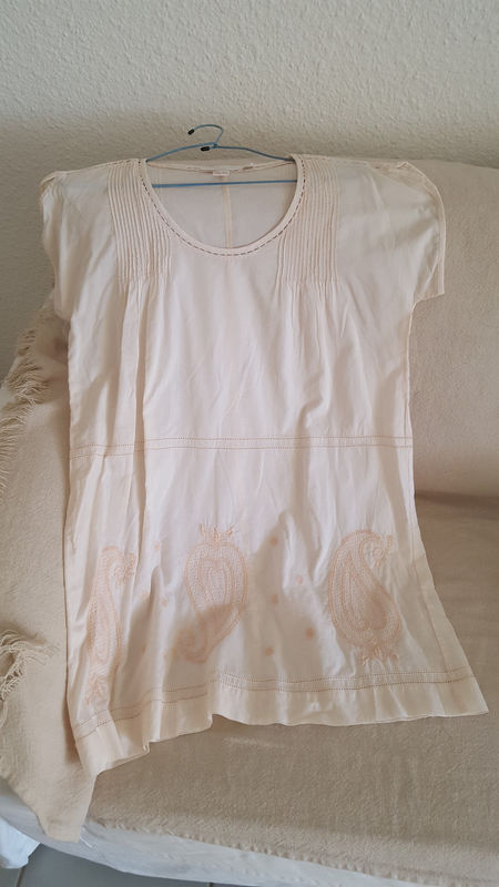 Robe De Plage Coton Broderie Zara Home Neuve