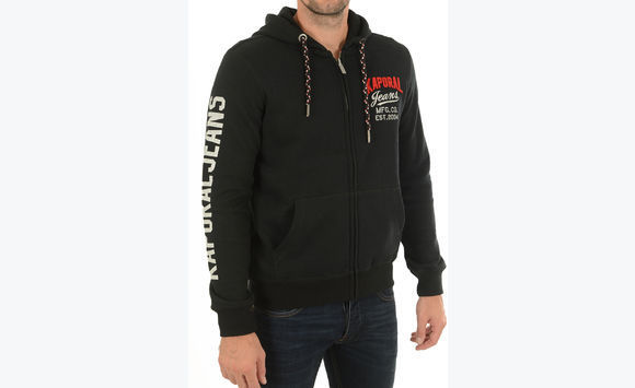 La Capuche Veste Minutes Muzak Kaporal Vêtements 974 Black 0xdq4nd