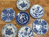 Photo for the classified 7 dinner plates - hand painted Chinese design Barbados #0
