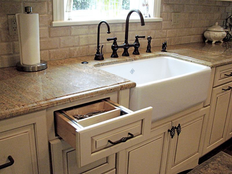 Case Sink Granite Countertop Kitchen Tableware Saint