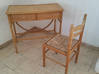 Photo for the classified Desk with Chair rattan console Saint Martin #0