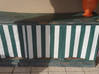 Photo for the classified Striped fabric green painted buffet Saint Martin #0