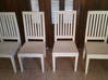 Photo for the classified 5 painted chairs white Saint Martin #0