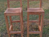 Photo for the classified Teak stools Saint Martin #0
