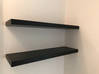 Photo for the classified 2 shelves invisible fixing, ebony color Saint Martin #0