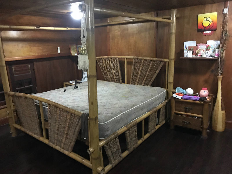 9 Piece Bamboo Living Bedroom Set Furniture And
