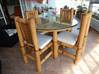 Photo for the classified Table and chairs bamboo set Saint Barthélemy #0