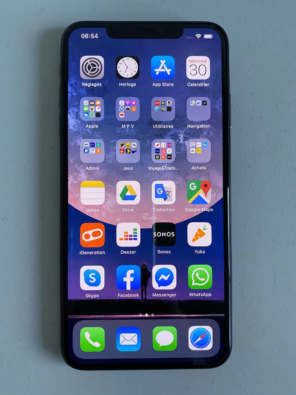 Iphone xs max space gray 64gb new state - Telephony Saint Martin 