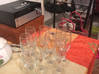 Photo de l'annonce Lot de verres + poubelle de table + saut à glace Martinique #1