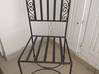 Photo for the classified wrought iron chairs Saint Martin #0