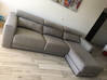 Photo for the classified Sofa 3 places light gray fabric corner Saint Martin #0