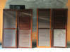 Photo for the classified Three pairs of red wood doors Saint Martin #1