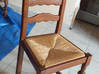 Photo for the classified Lot of 6 chairs in solid oak 4 bars Saint Martin #0