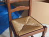 Photo for the classified Lot of 6 chairs in solid oak 4 bars Saint Martin #2