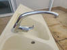 Photo for the classified Beige resin sink 116 x50cm Saint Martin #2