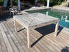 Photo for the classified Large modular teak table + 8 chairs Saint Barthélemy #1