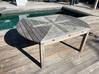Photo for the classified Large modular teak table + 8 chairs Saint Barthélemy #4