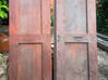 Photo for the classified Double red wood shutter doors Saint Martin #1