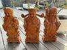 Photo for the classified Set of 3 wise statuettes Saint Barthélemy #0