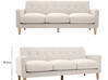 Photo for the classified Scandinavian style small sofa Saint Martin #1