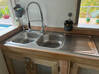 Photo for the classified Stainless steel sink with 2 bowls and 2 jets Saint Martin #0