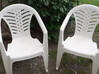 Photo de l'annonce lot de 2 chaises plastique Saint-Martin #0