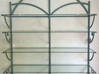Photo de l'annonce Portant fer forgé avec grandes étagères en verre Saint-Martin #0